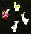 Llama gifts - finger puppets