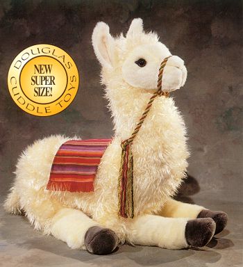 big plush llama