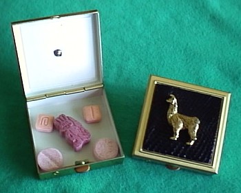 Llama Pill Box